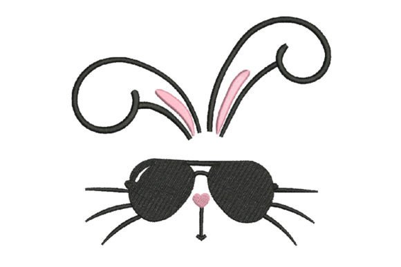 Cool Bunny with Sunglasses Embroidery Review