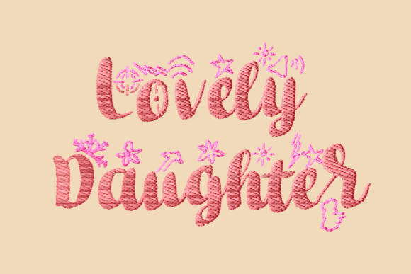 Daughter Decorative Lettering Review