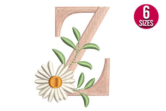Floral Alphabet Letter Z Review