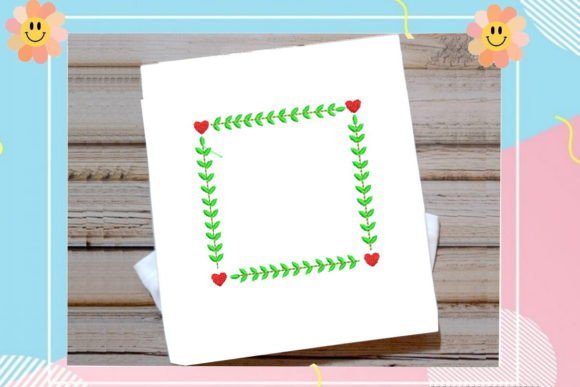 Floral Border Frame with Heart: A Designerβs Review