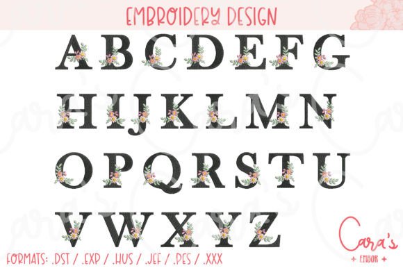 Flower Alphabet Review