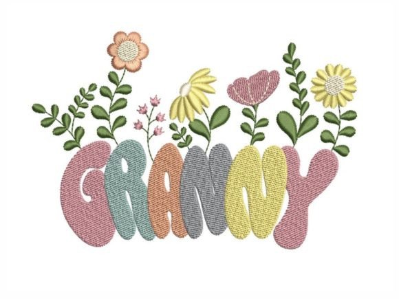 Granny: A Designer’s Review of This Floral Embroidery Design