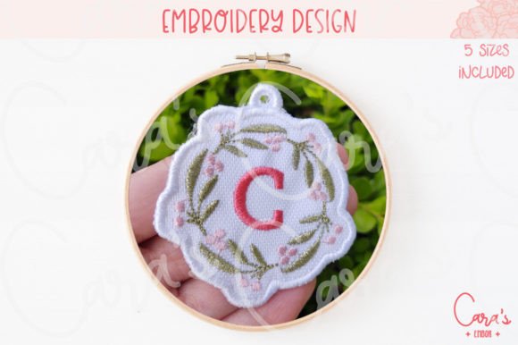 ITH - Christmas Ornament Alphabet Review: A Delightful Embroidery Design for Handmade Gifts