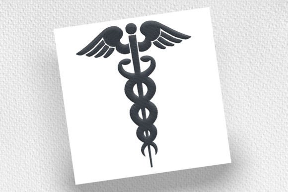 Medical Caduceus Embroidery Review