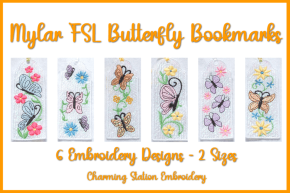 Mylar FSL Bookmarks Butterflies Review