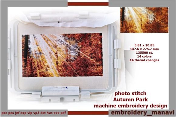 Photo Stitch Autumn Park Review