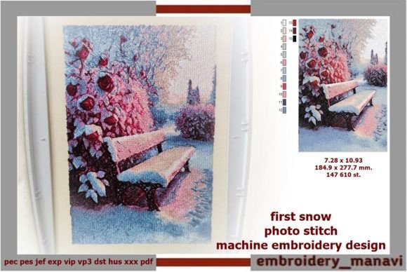 Photo Stitch First Snow Review