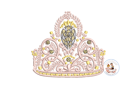 Tiara Crown Embroidery Design Review